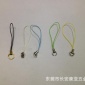 供应彩色细线手机绳配开口圈  手机绳